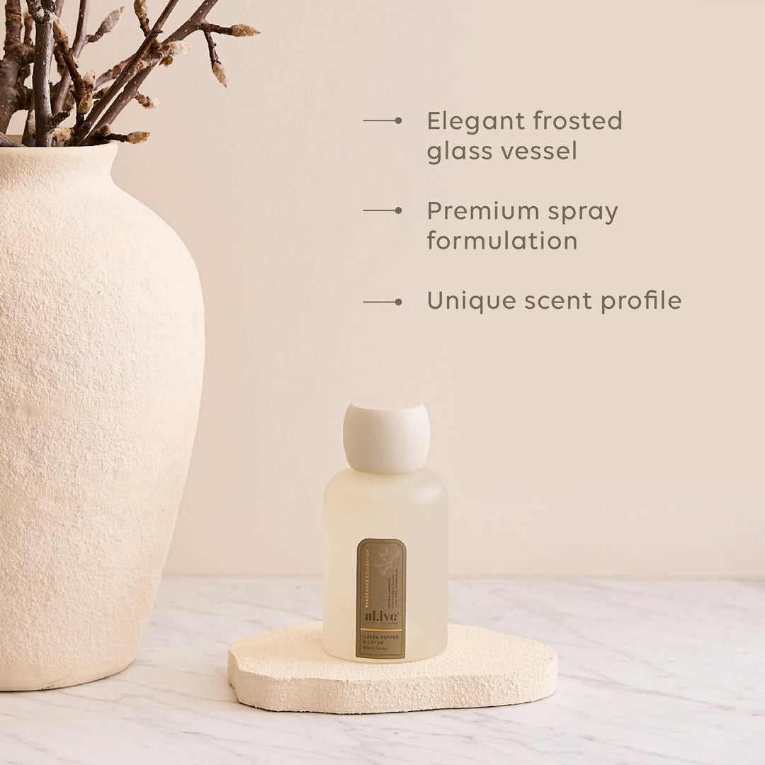 ROOM SPRAY - GREEN PEPPER & LOTUS