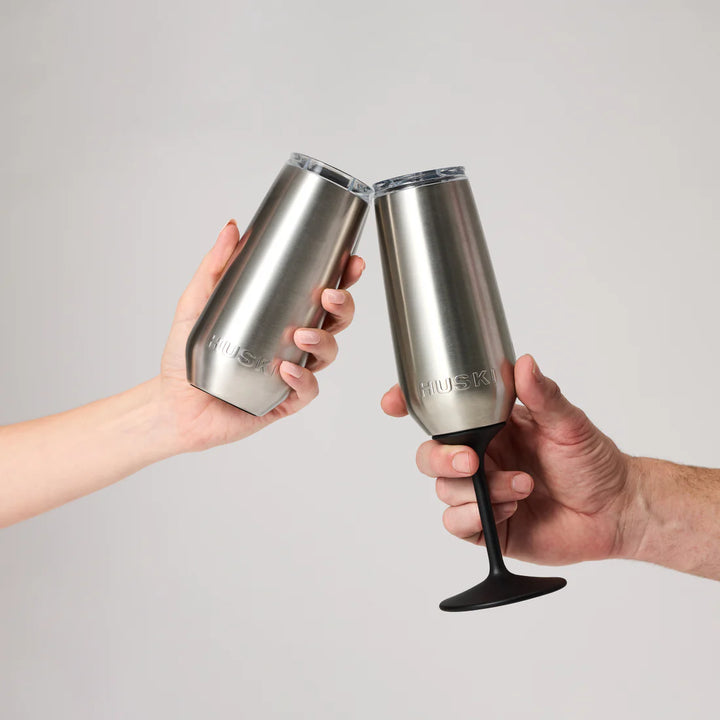 Champagne Flute - Brushed Stainless