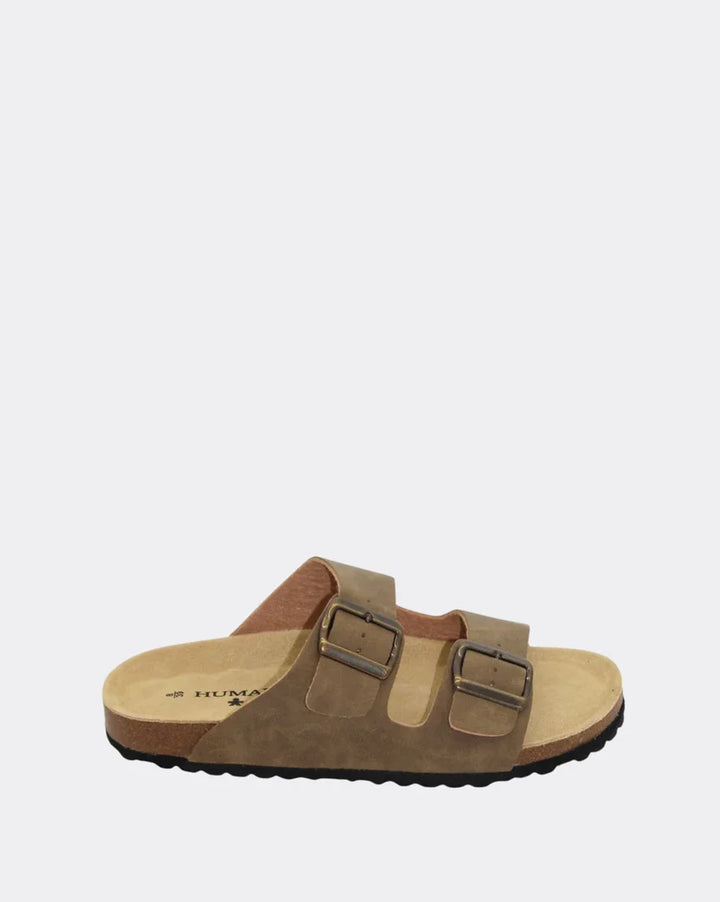 Human Ibiza Slide - Taupe