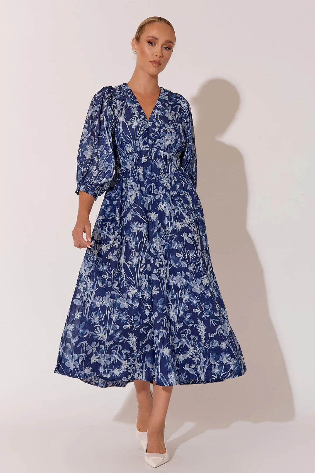 Carla Print Midi Dress