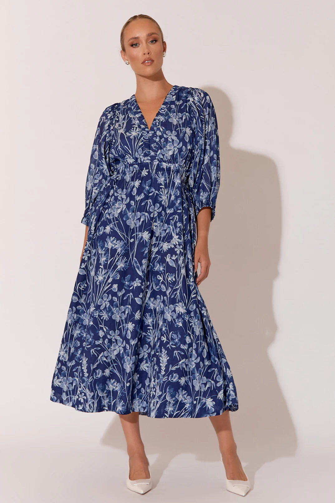 Carla Print Midi Dress