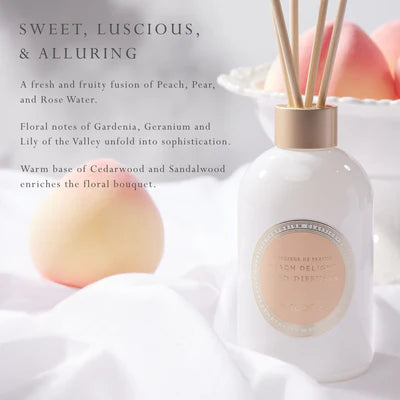 Emporium Classics Blanc Peach Delight Reed Diffuser