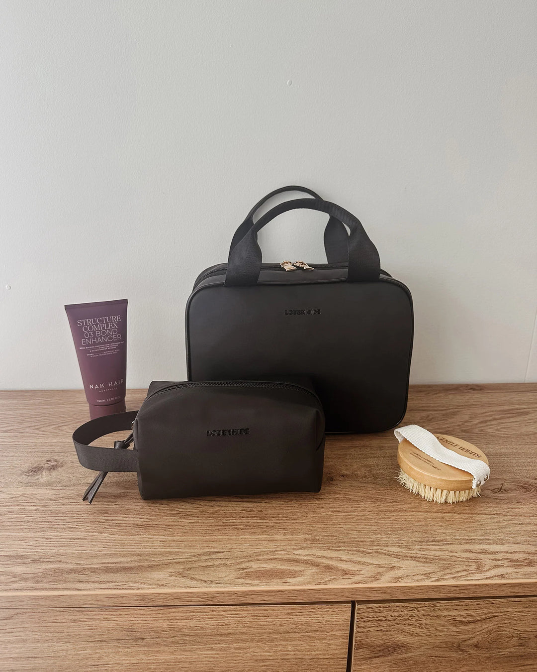 Kenya & Xena Cosmetic Set - Black