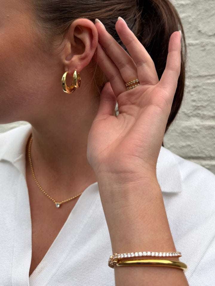 Cleo Hoops - Medium