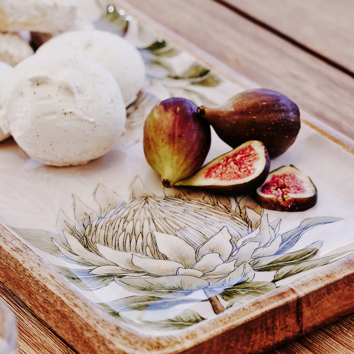 King Protea Rectangle Platter