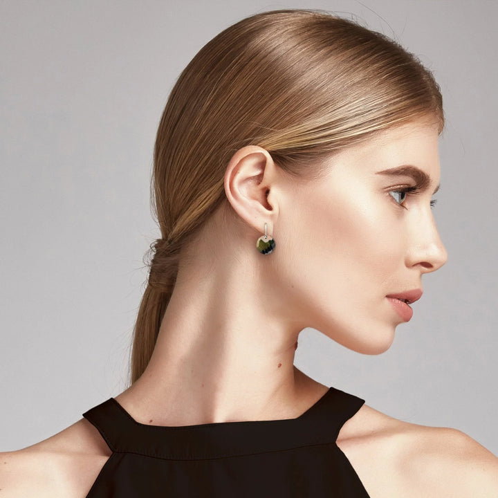 KIASMIN 2 ELEGANCE SMALL CIRCLE DROP EARRINGS