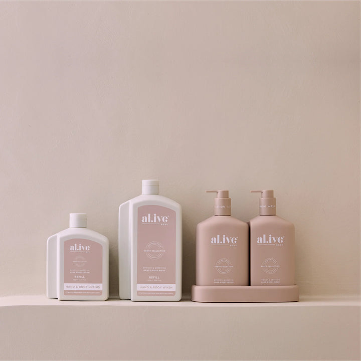 650ML LOTION REFILL - APRICOT & SWEET FIG