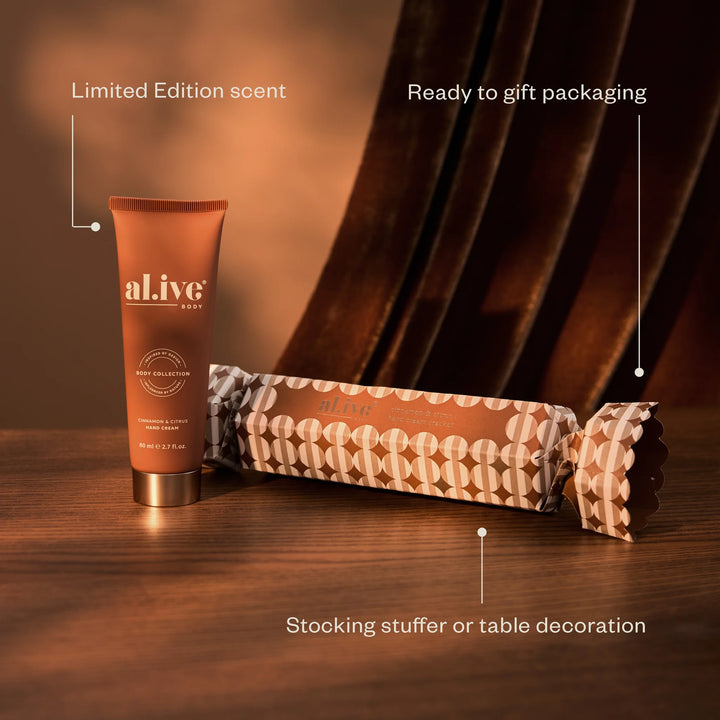 HAND CREAM CRACKER - CINNAMON AND CITRUS