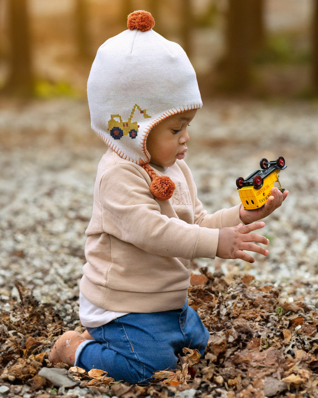 Organic Earmuff Storytime Earthmover