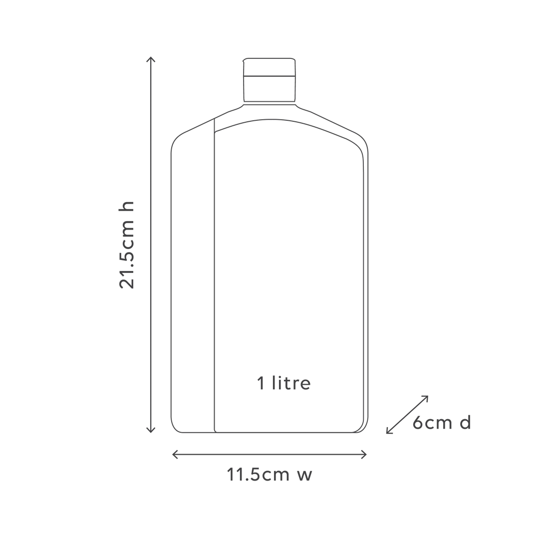 1L Wash Refill - Apricot & Sweet Fig
