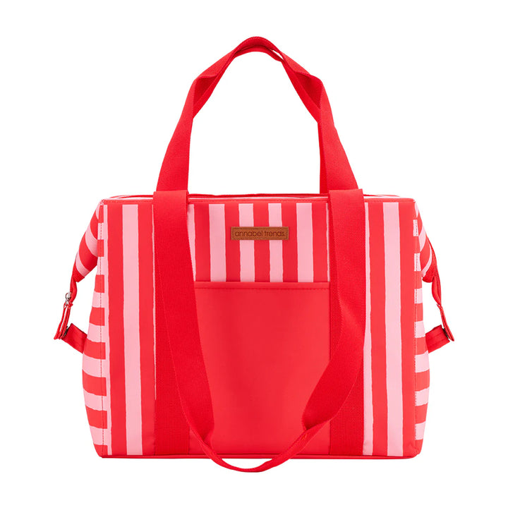 PICNIC COOLER BAG BOX - RED STRIPE