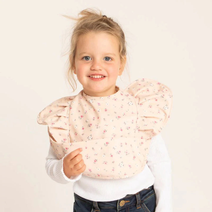 Recycled Pouch Bib - Daisy