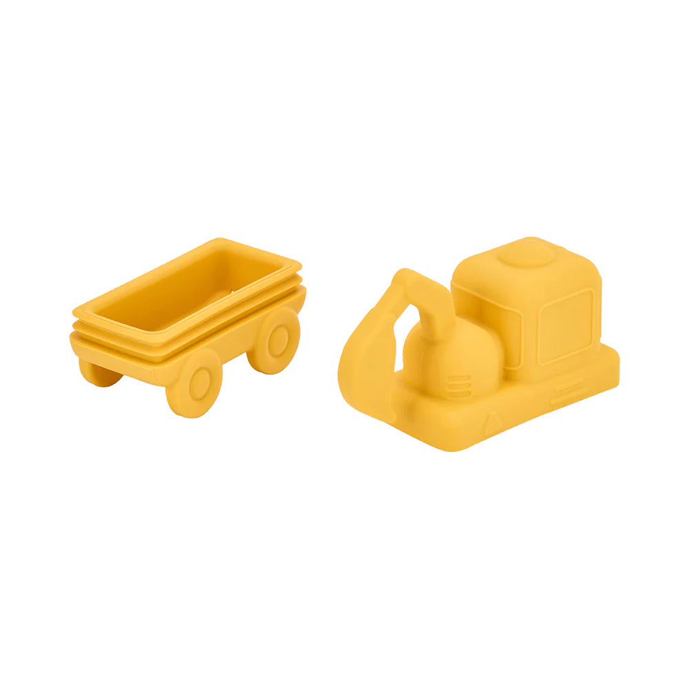 Silicone Squeezy Bath Toys - Truck 3pc