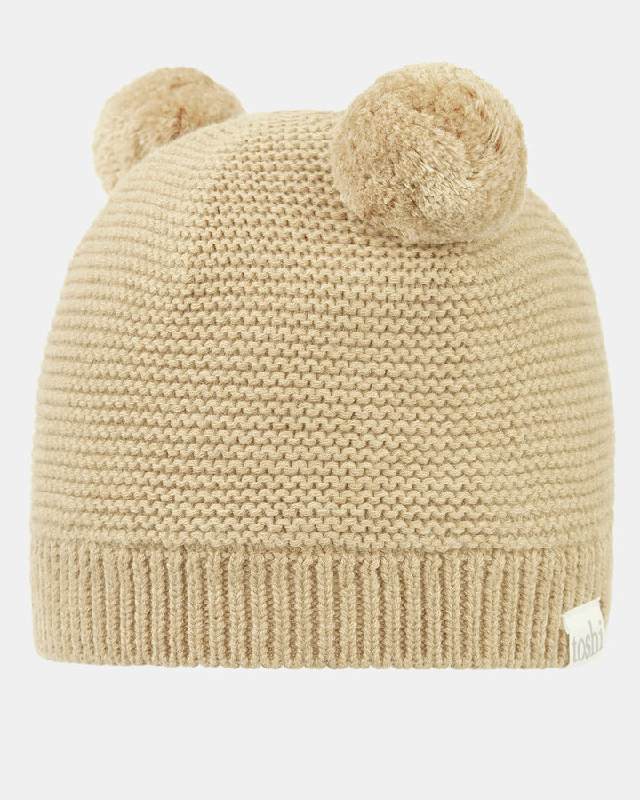 Organic Beanie Snowy Driftwood