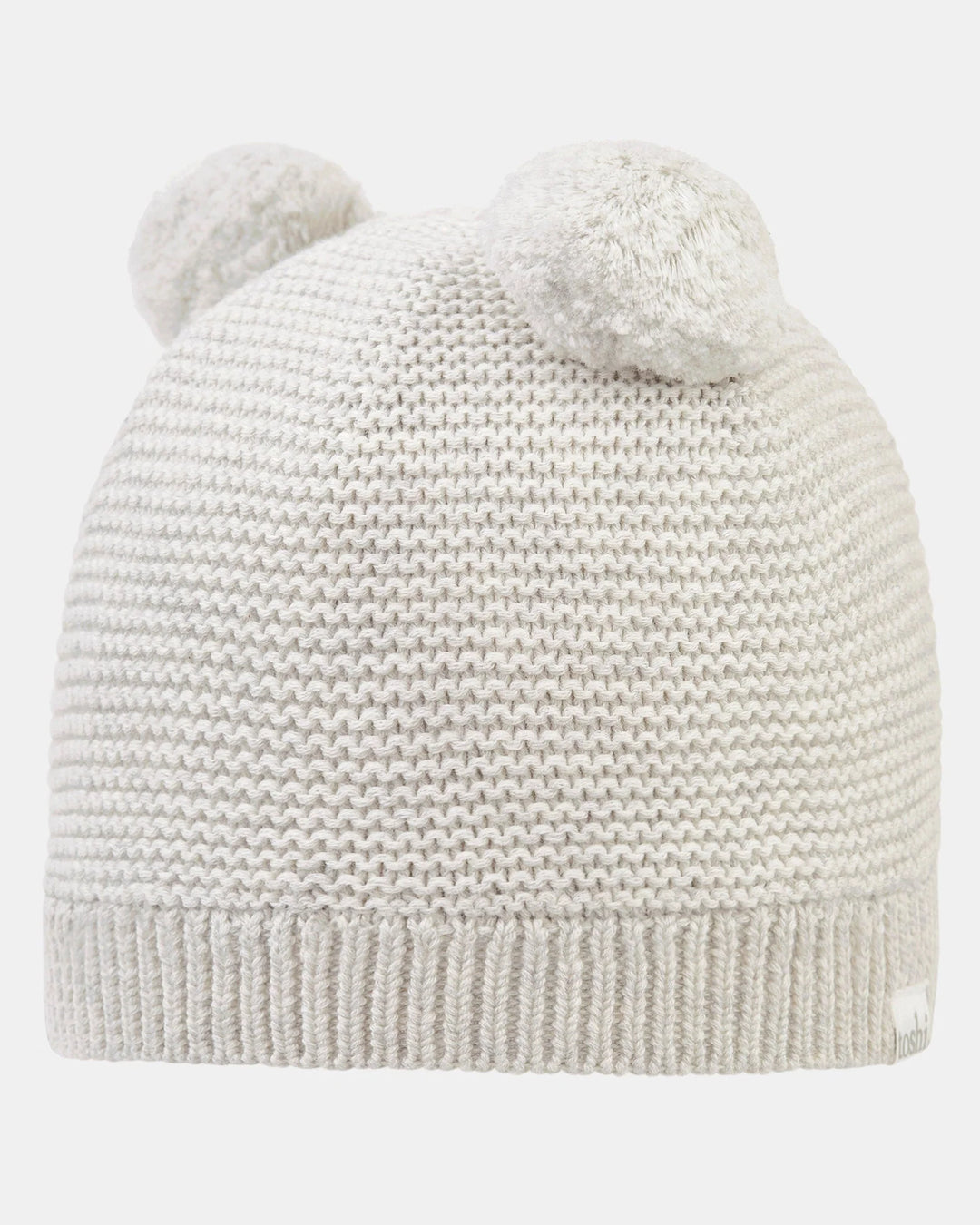 Organic Beanie Snowy Feather