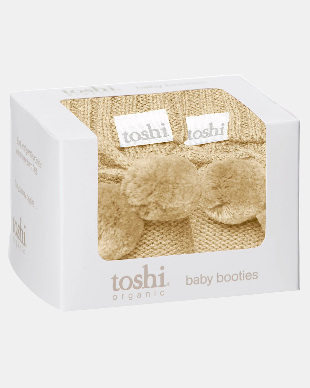 Organic Booties Driftwood