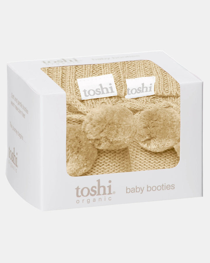 Organic Booties Driftwood