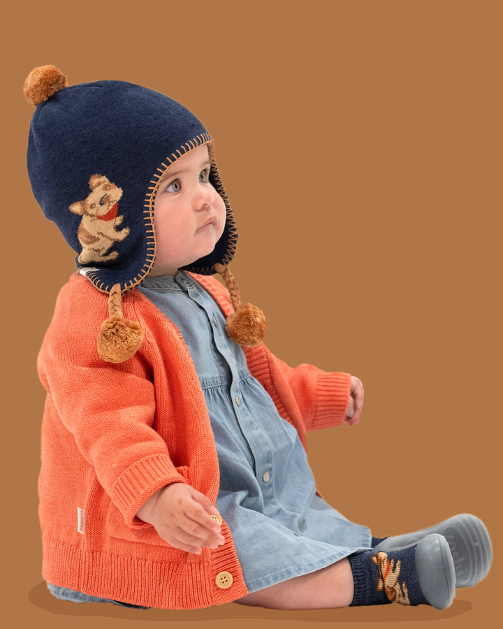Organic Earmuff Storytime - Frenchie