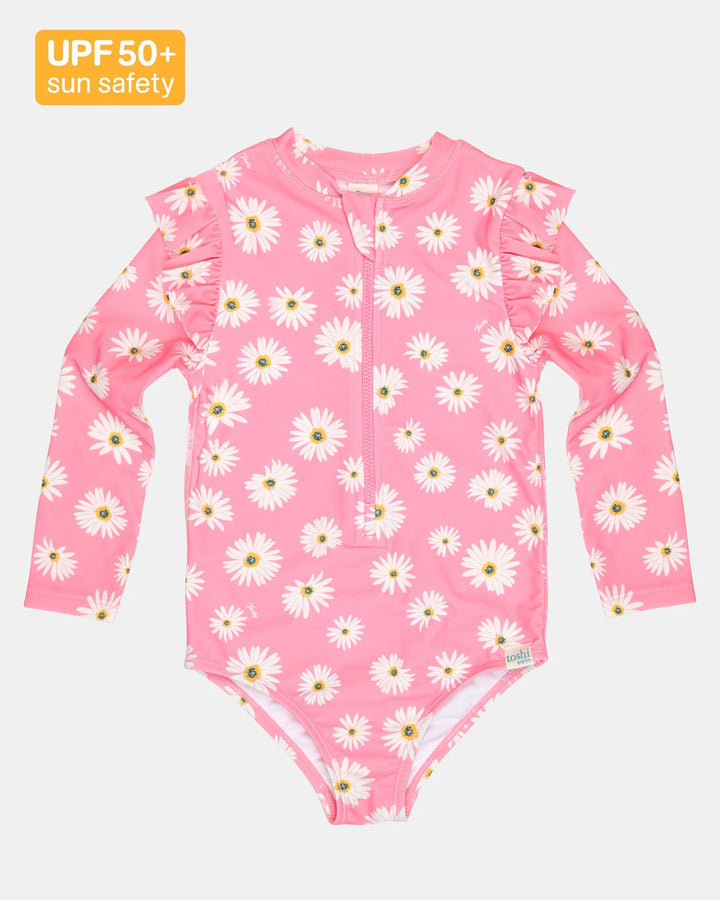 Swim Bodysuit Ripple - Daisy Watermelon
