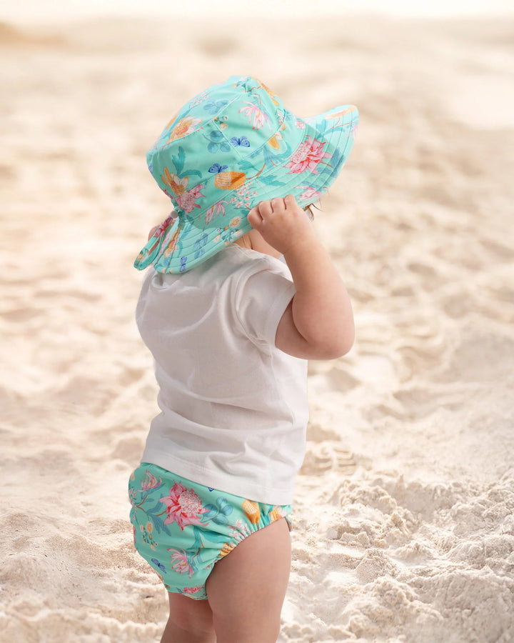 Swim Nappy Paradise - Waratah Mint