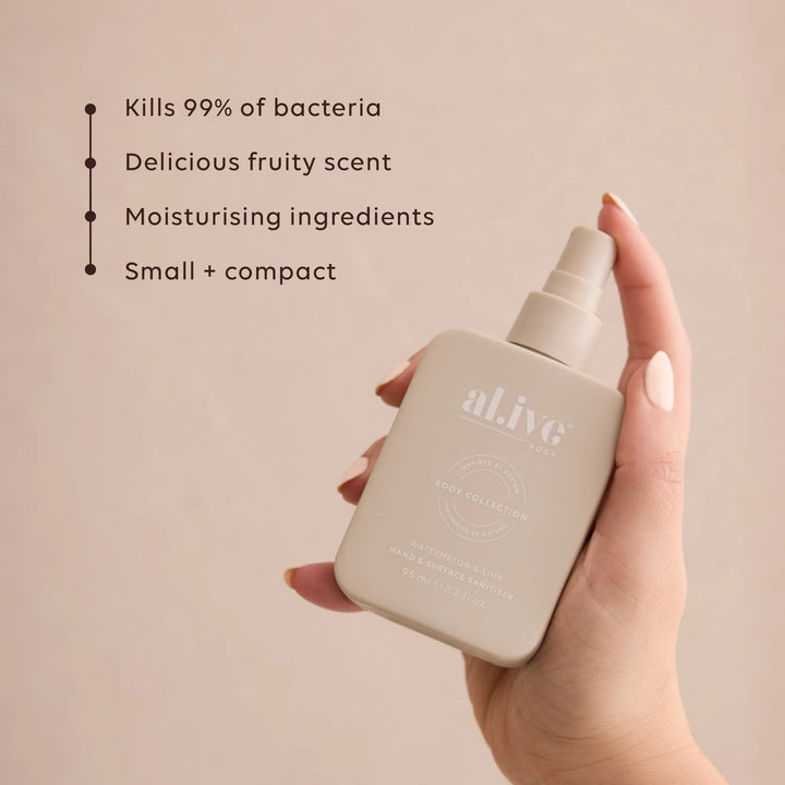 hand & surface sanitiser spray  Watermelon & Lime