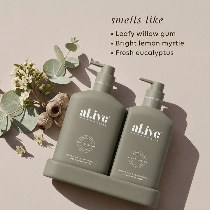 WASH & LOTION DUO - WILLOW GUM & LEMON MYRTLE
