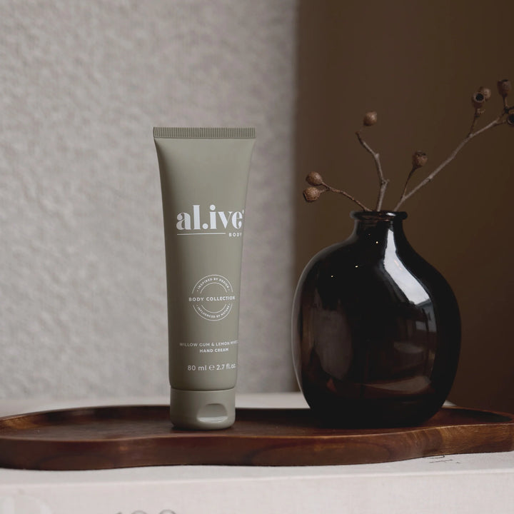hand cream - willow gum and lemon myrtle