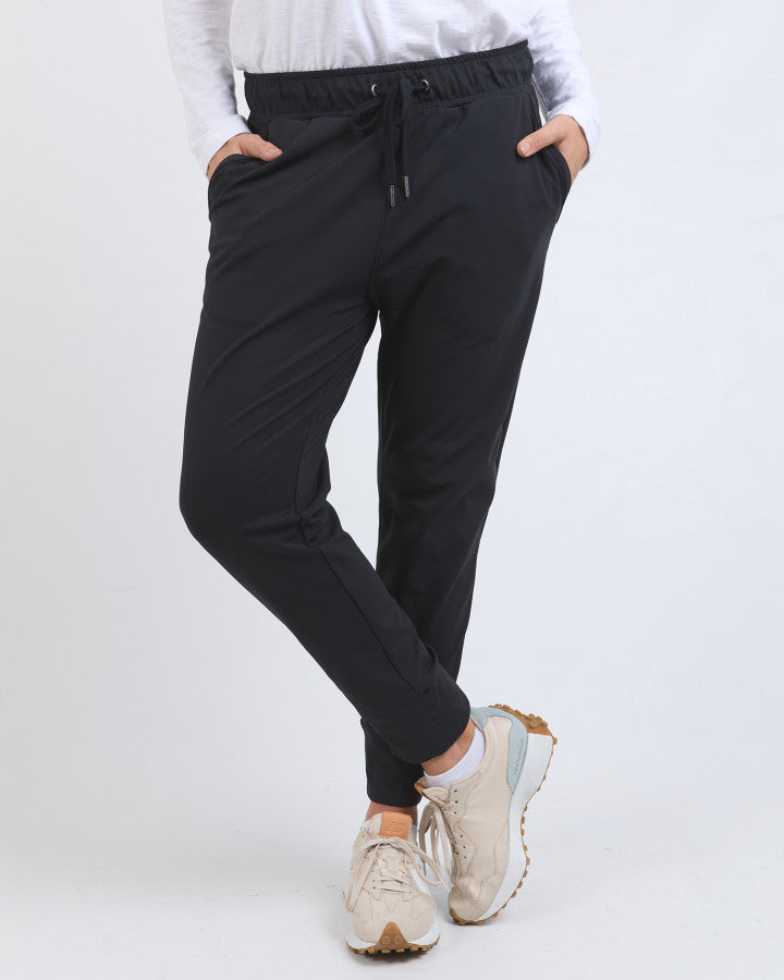 Alexis Track Pant - Black