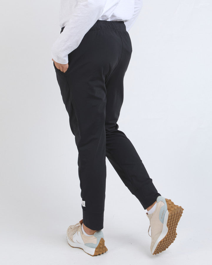 Alexis Track Pant - Black