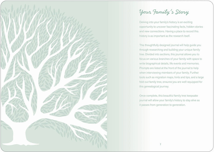 My Family Tree - A Keepsake Guided Journal