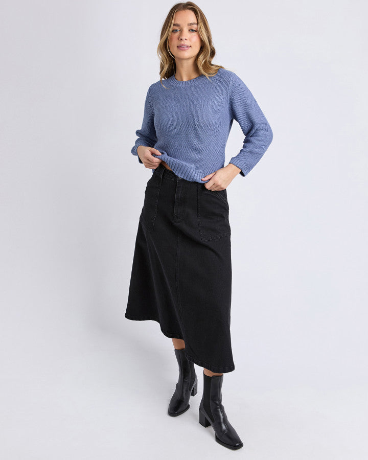 Blair Long Sleeve Knit - blue