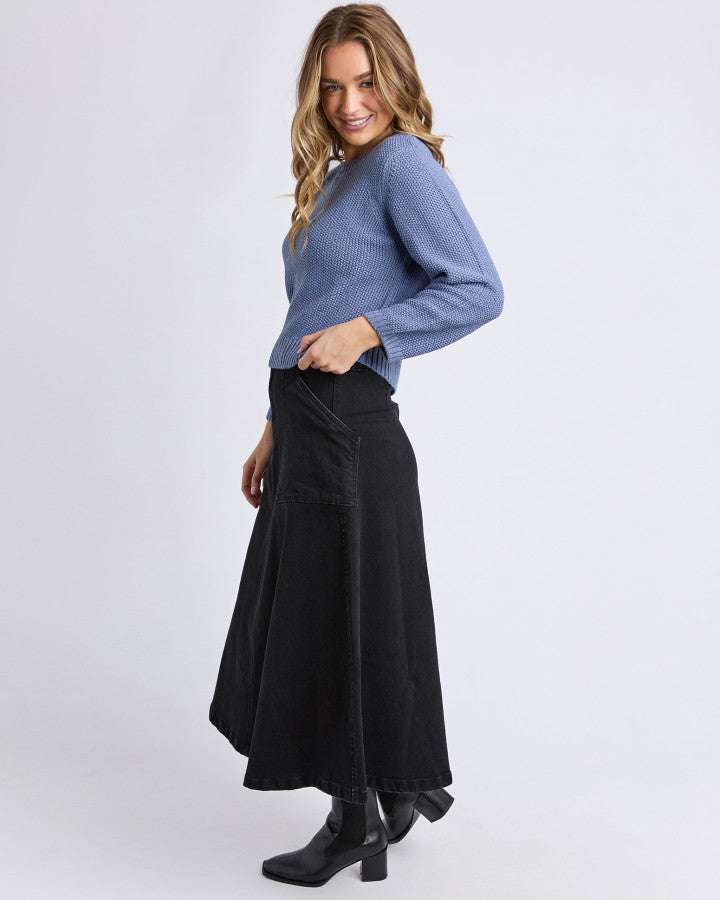 Blair Long Sleeve Knit - blue