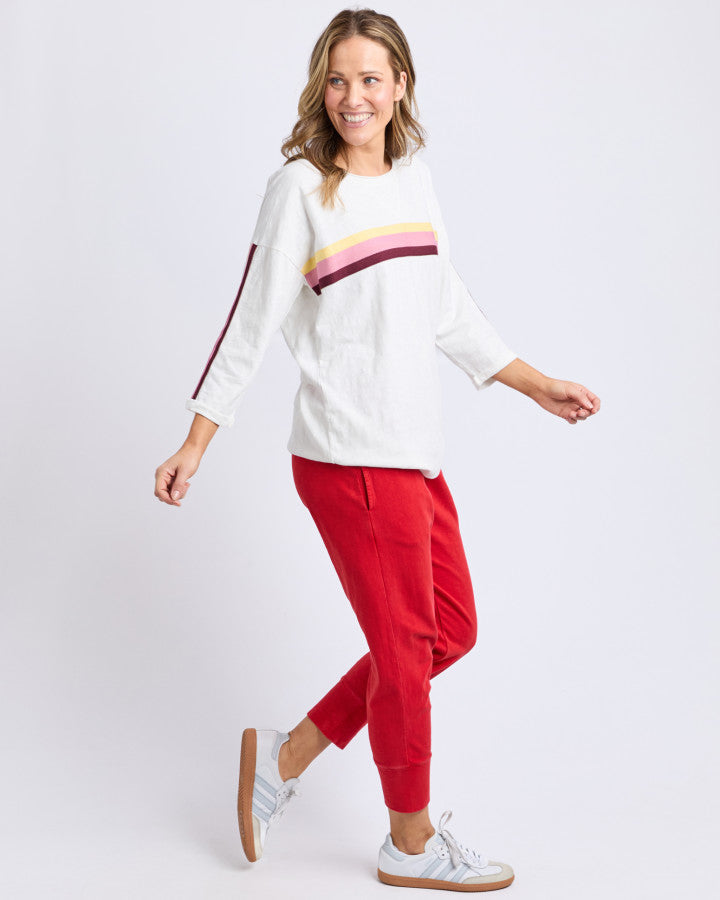 Brunch Pant - Cranberry