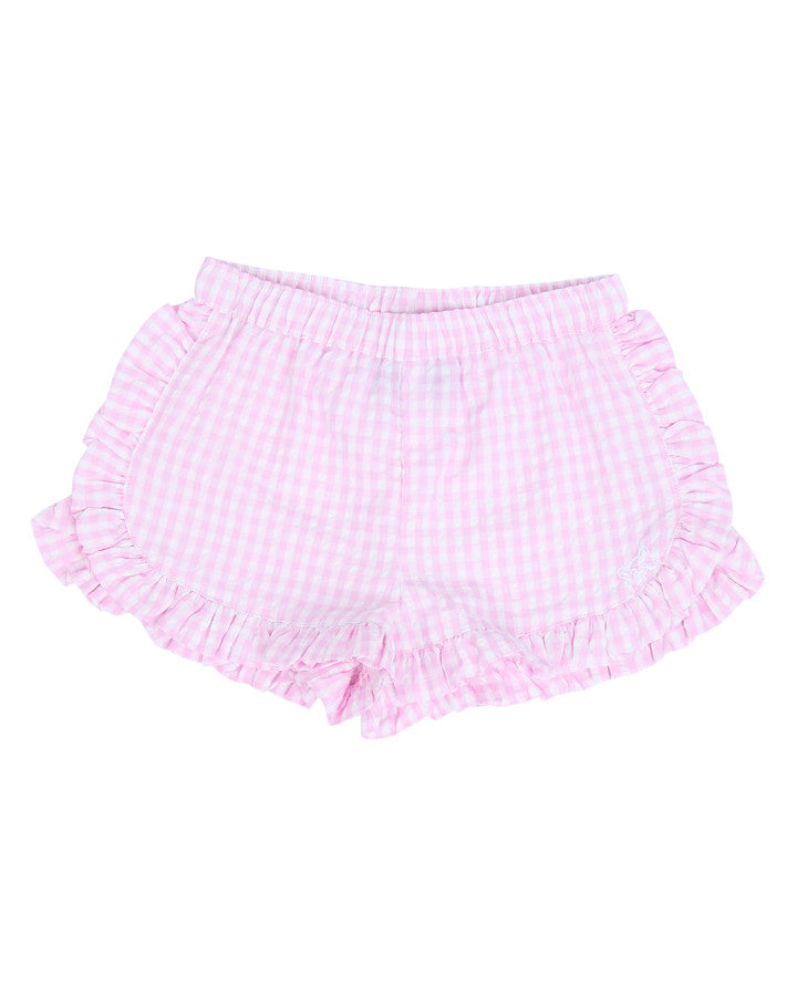 Checkered Short - Pink