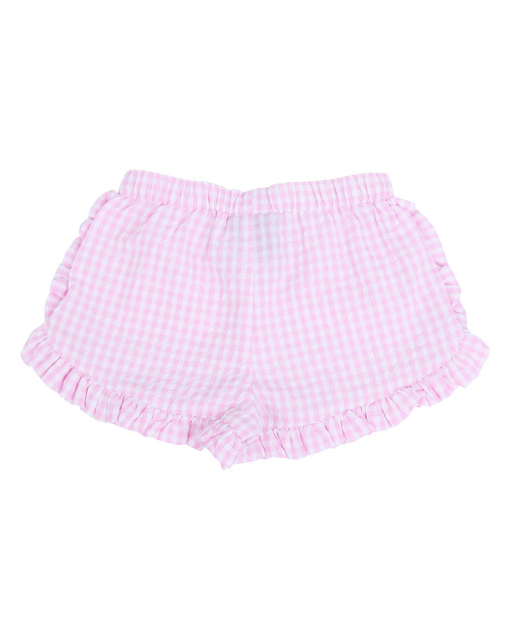 Checkered Short - Pink