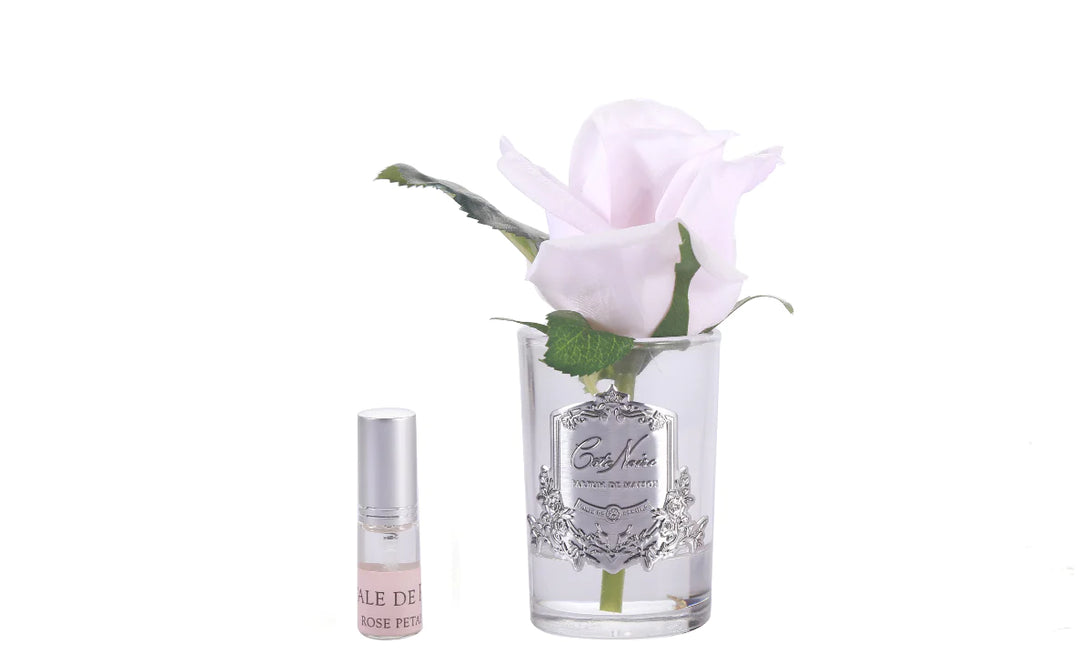 PERFUMED NATURAL TOUCH ROSE BUD - CLEAR- FRENCH PINK