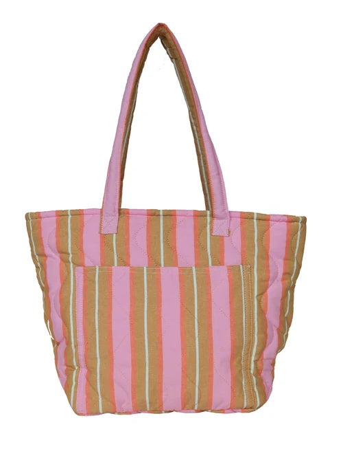 Sunrise Stripe Quilted Bag