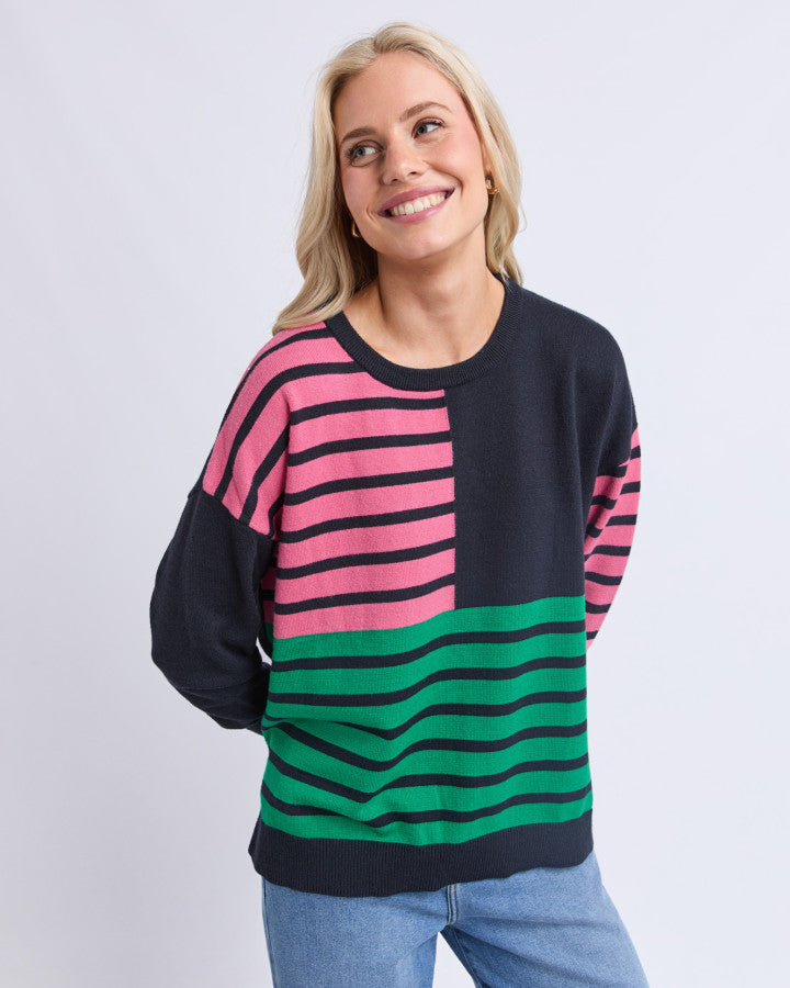 Effie Mixed Knit