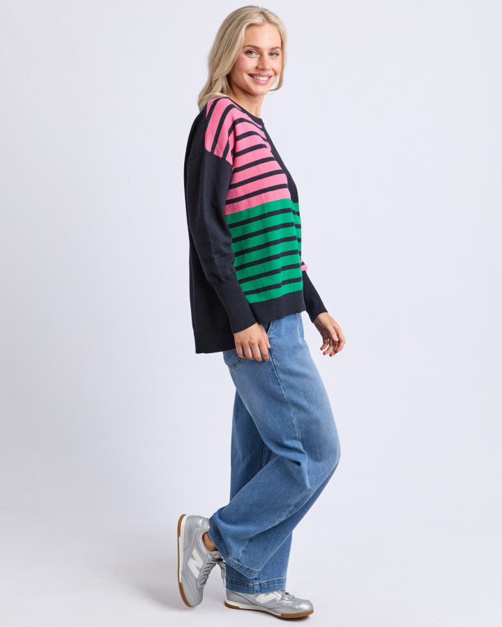 Effie Mixed Knit