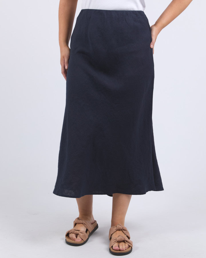 Eleni Navy Skirt