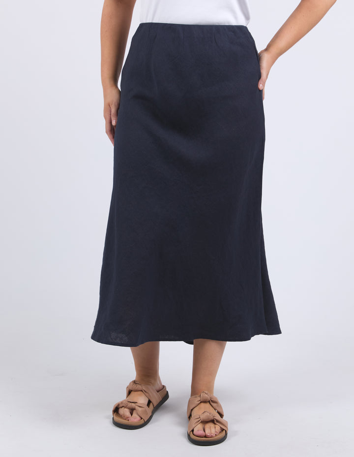 Eleni Navy Skirt