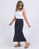 Eleni Navy Skirt