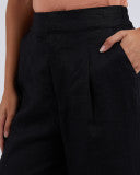 Elina Wide Leg Pant - Black