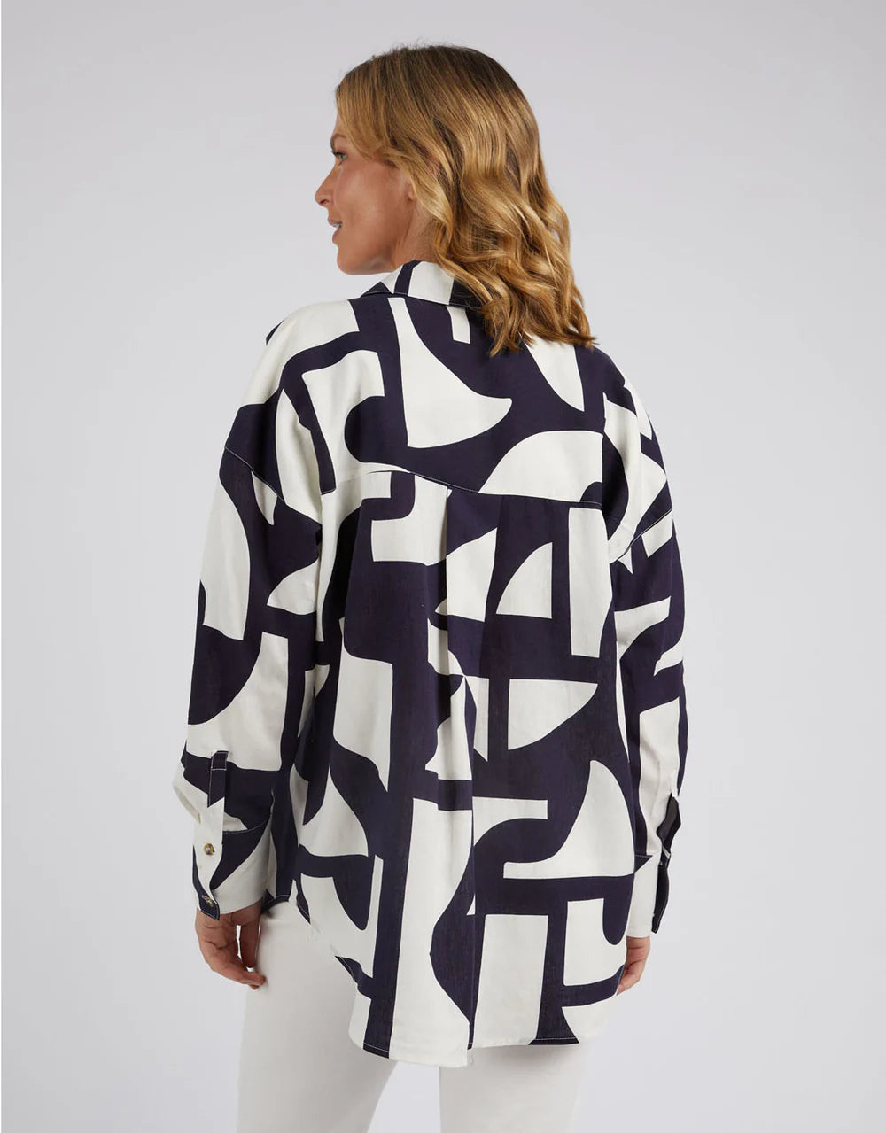 Dali Abstract Shirt - Midnight Abstract Print