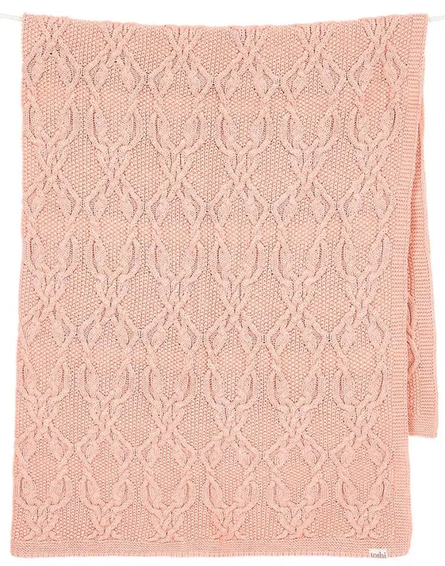 Organic Blanket Bowie - Blossom