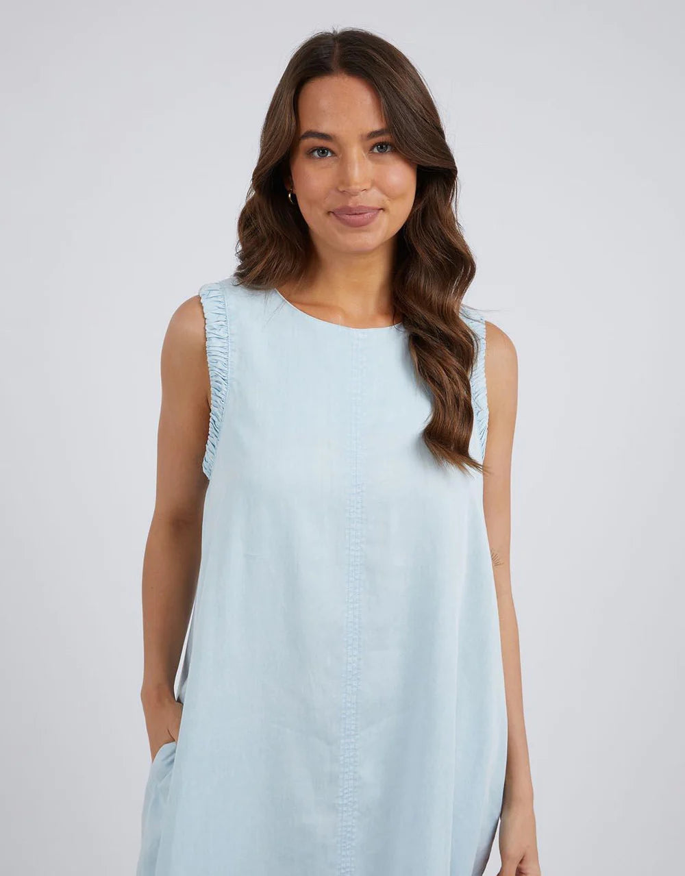 Quinn Dress - Light Blue