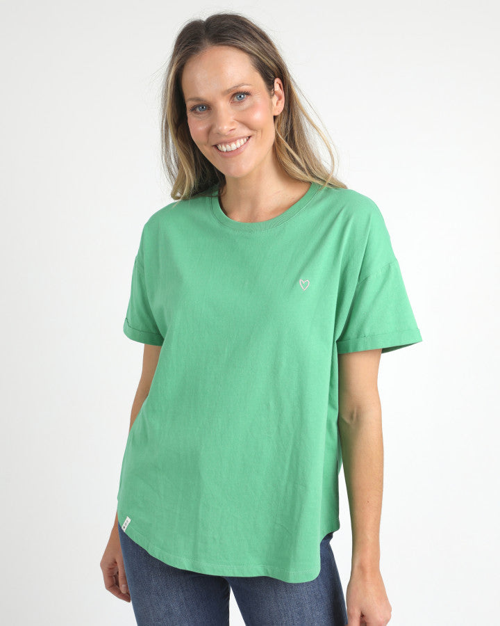 Halli Short Sleeve Tee Greenbriar