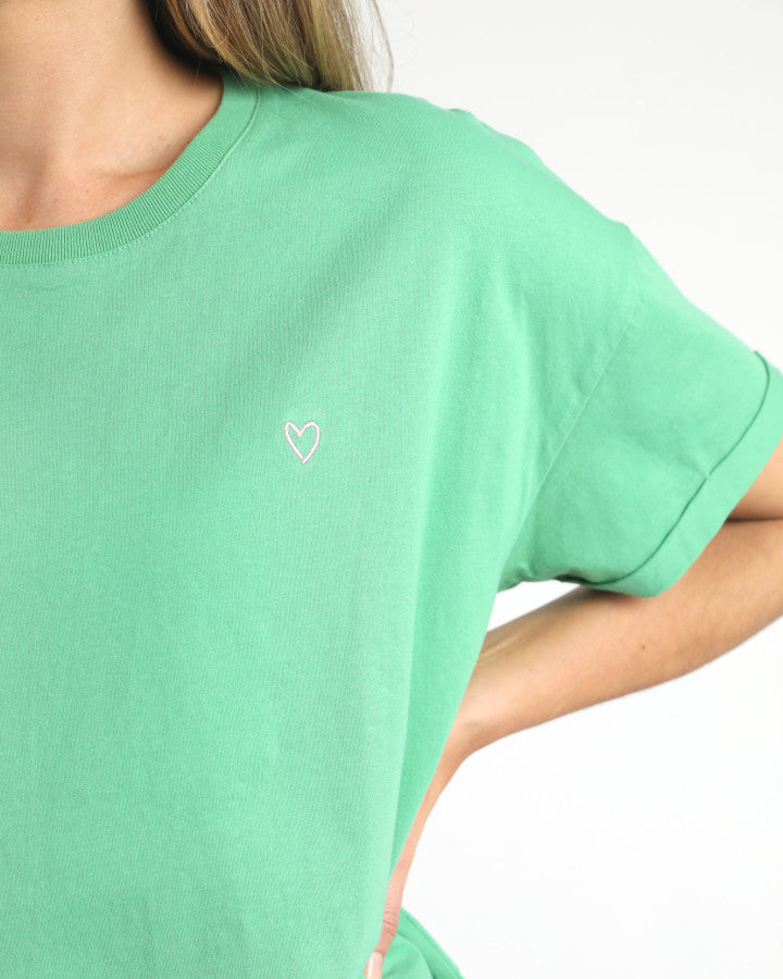 Halli Short Sleeve Tee Greenbriar