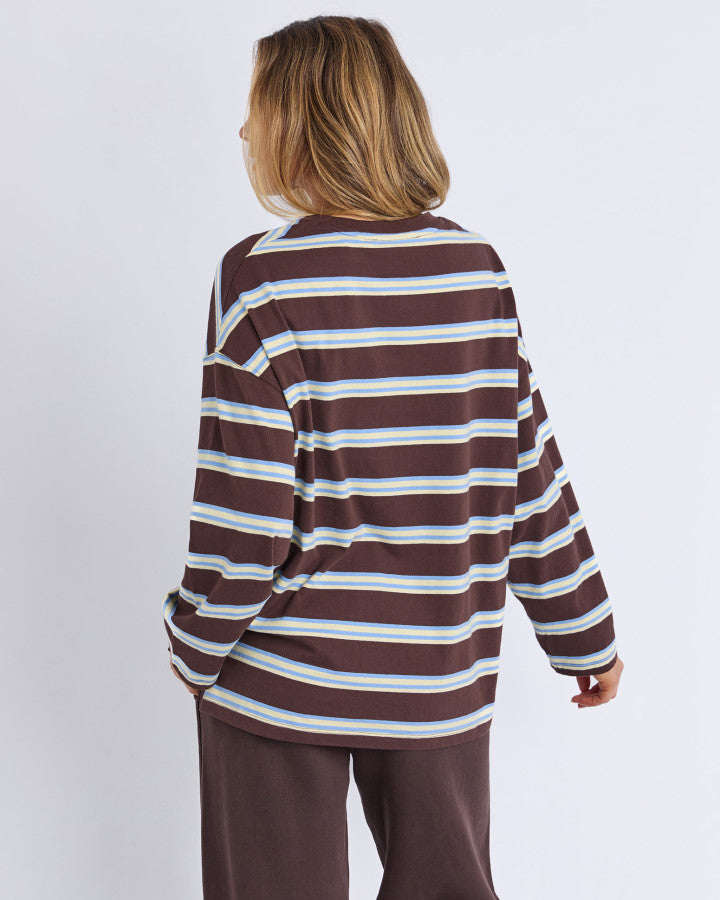 HARPER STRIPE Long Sleeve TEE