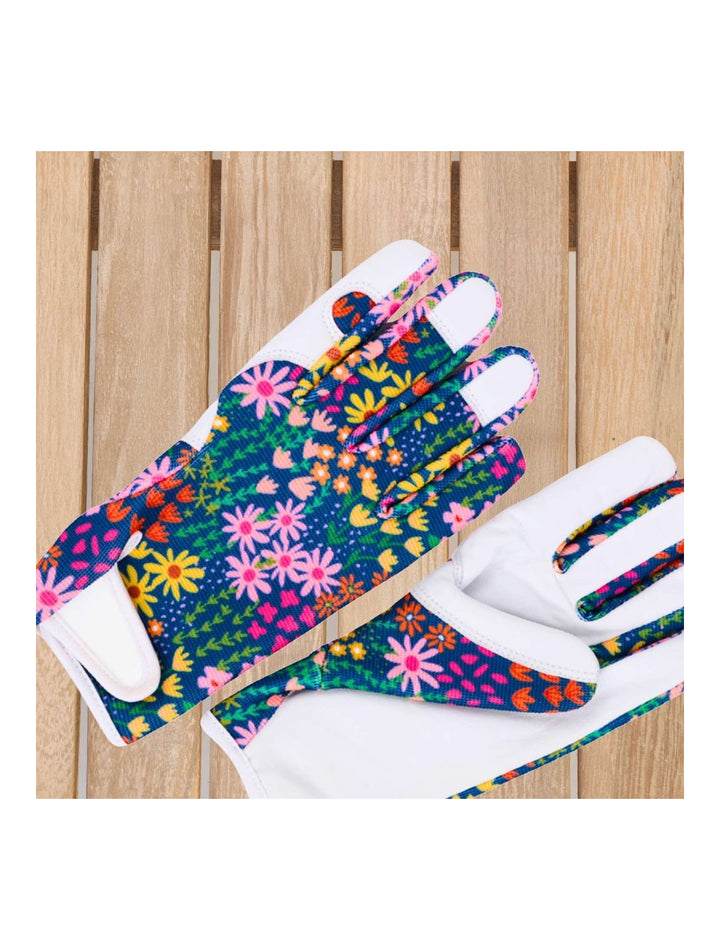 Home Grown Floral Garden Gloves